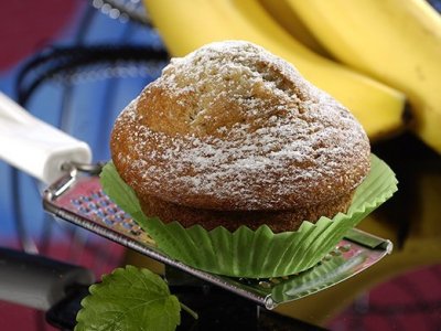 Banános, vaníliás muffin recept