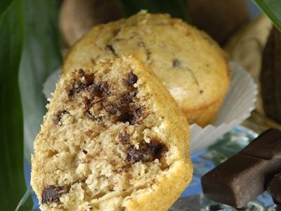 Kókuszos, csokoládés, vaníliás muffin recept
